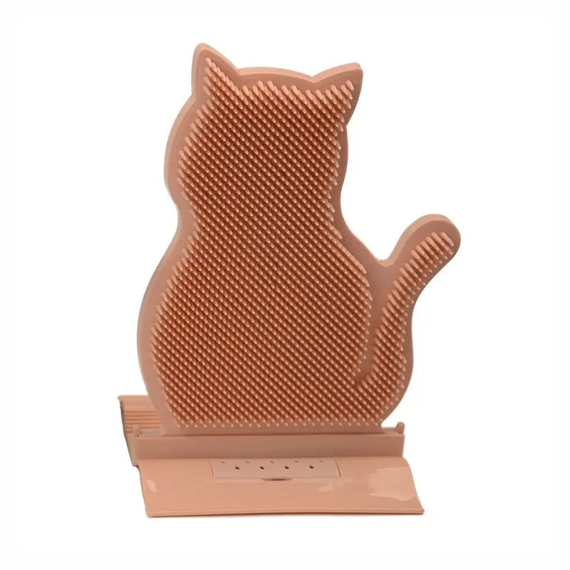 Katzenform Silikon Handtuchhalter mit Anti-Rutsch-Funktion