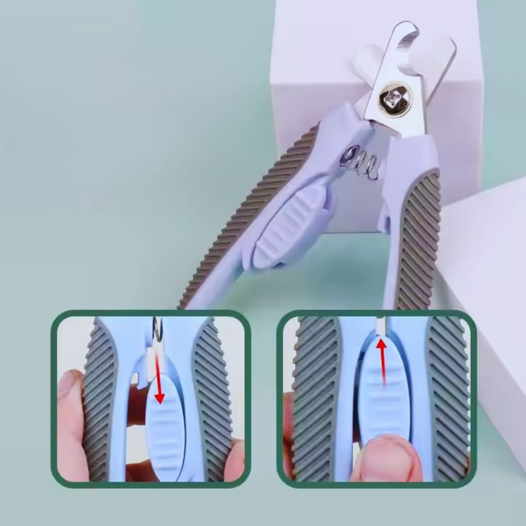 Ergonomischer Nageltrimmer für Katzen und Hunde – 3 Farben