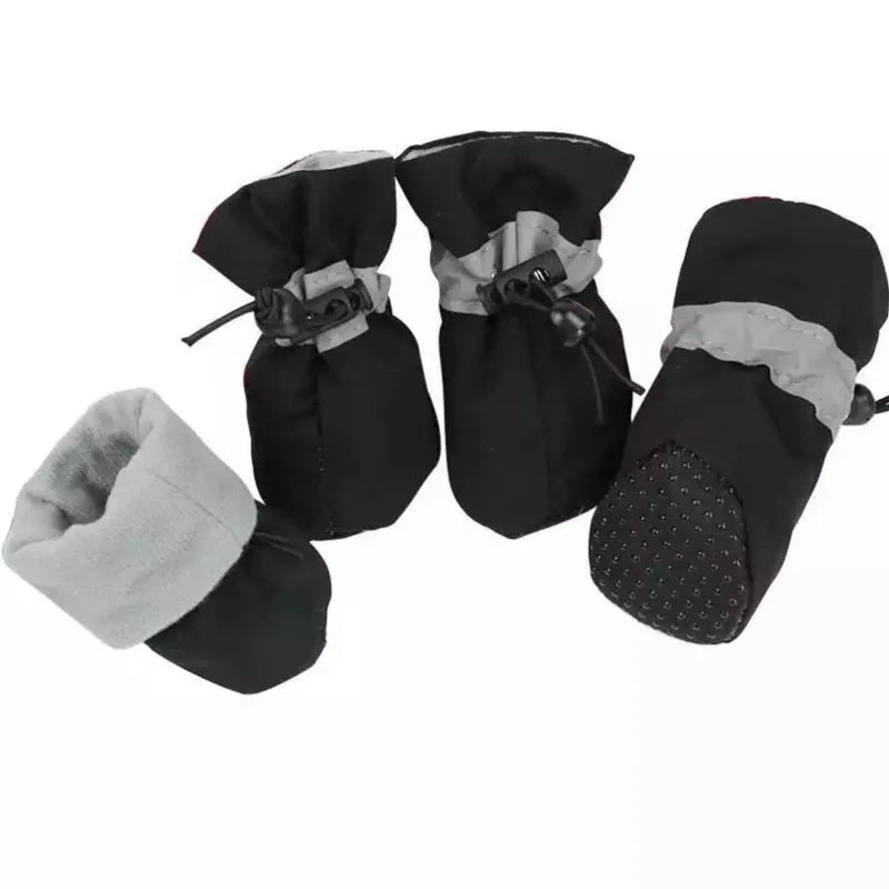 Hunde Pfotenschuhe für den Winter