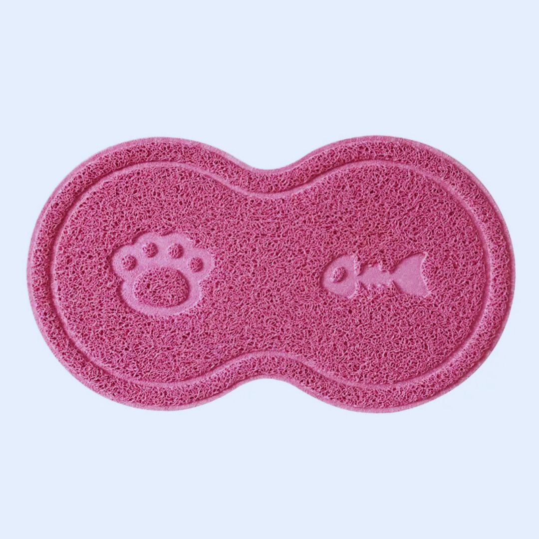 Hund katze Futter Matte Anti Rutsch silikon 2in1 Futterstation