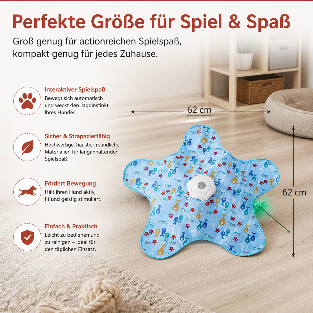 JagdSpaß Hunde Pro – Automatisches Teaser-Spiel für aktive Hunde