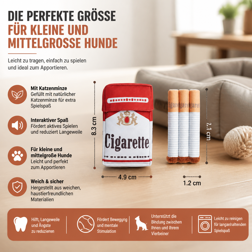 Zigarettenschachtel Katzenminze Spielzeug Set für Interaktiven Spielspaß