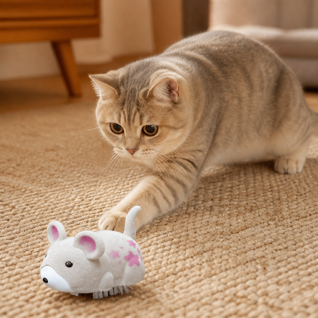 Interaktiver Hamster Indoor Katzenspielzeug