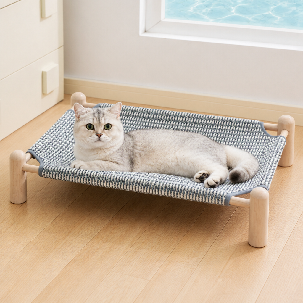 Robuster 2-in-1 hängender Katzenkratzer & Katzenbett