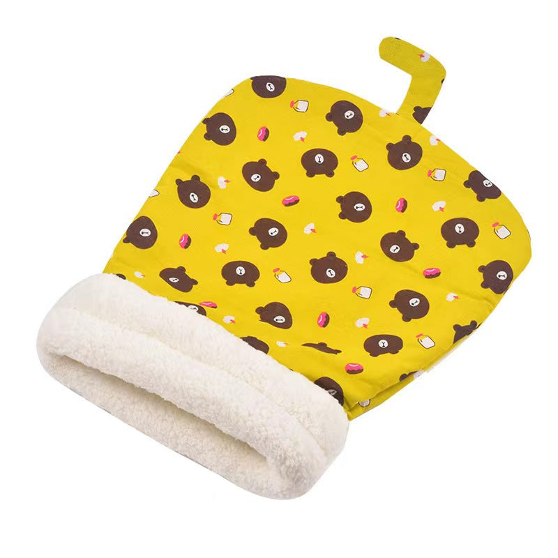 Gemütliches Katzen Schlafsack Kuschelbett