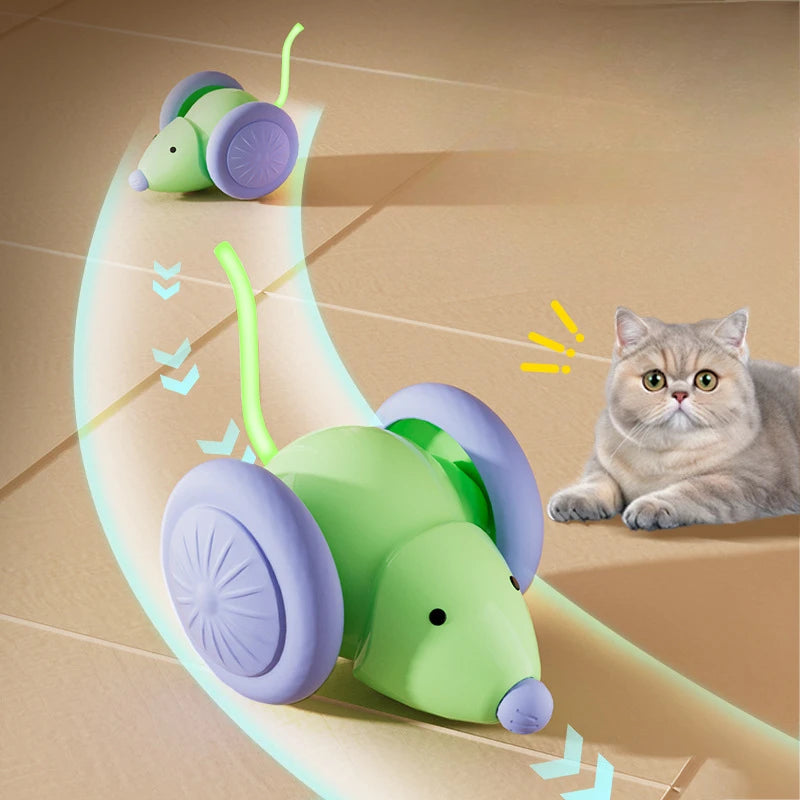 Mauspielzeug für Katzen mit Hindernisvermeidungsfunktion