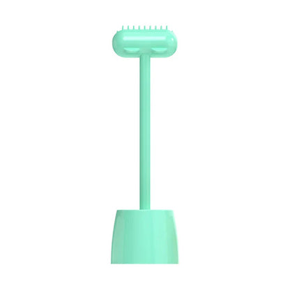 Innovative Massagebürste für Haustiere