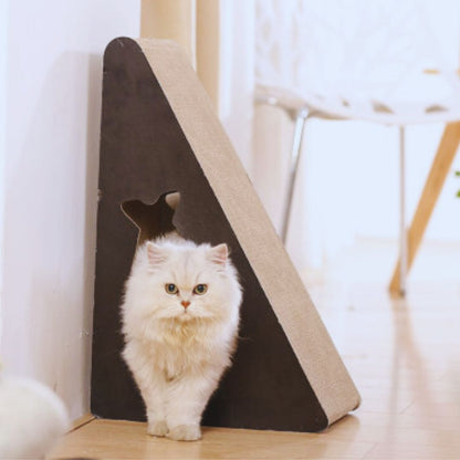 Katzenkratzwippe Im modernen Design – Sisal Kratzbrett für Krallenpflege