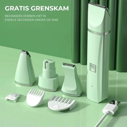 4-in-1 Tierpflege-Trimmer