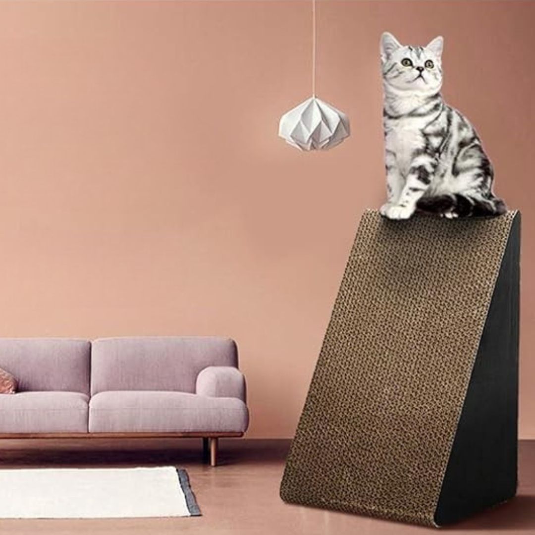 Katzenkratzwippe Im modernen Design – Sisal Kratzbrett für Krallenpflege