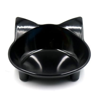 Katzenschüssel in Katzenohren-Design – Futterschale für Katzen und Hunde