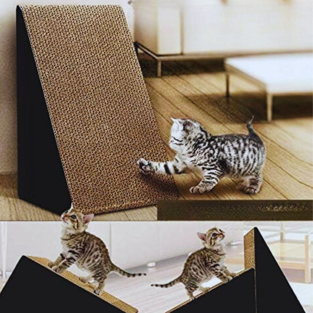 Katzenkratzwippe Im modernen Design – Sisal Kratzbrett für Krallenpflege