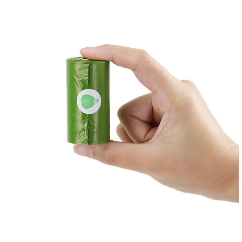 Kompostierbare Müllbeutel – 6er Set Grüne Biobeutel für Abfallentsorgung
