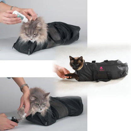 Katzenpflege-Tasche für Krallenschneiden und Pflege – Bequem und Sicher