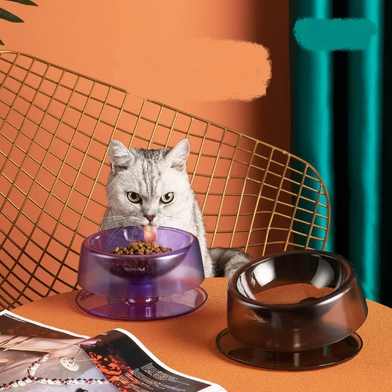 Design Futternapf für Hunde und Katzen Aus Hochwertigem Kunststoff – Rutschfest