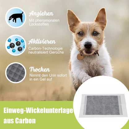 Carbon Haustier-Trainingspads - 50 Stück