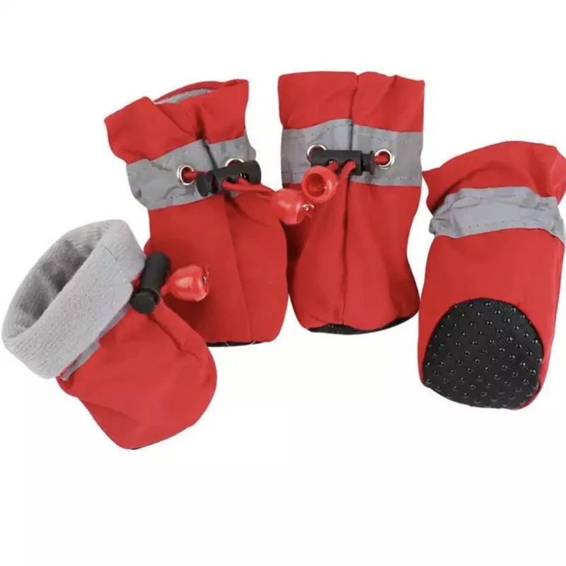 Hunde Pfotenschuhe für den Winter