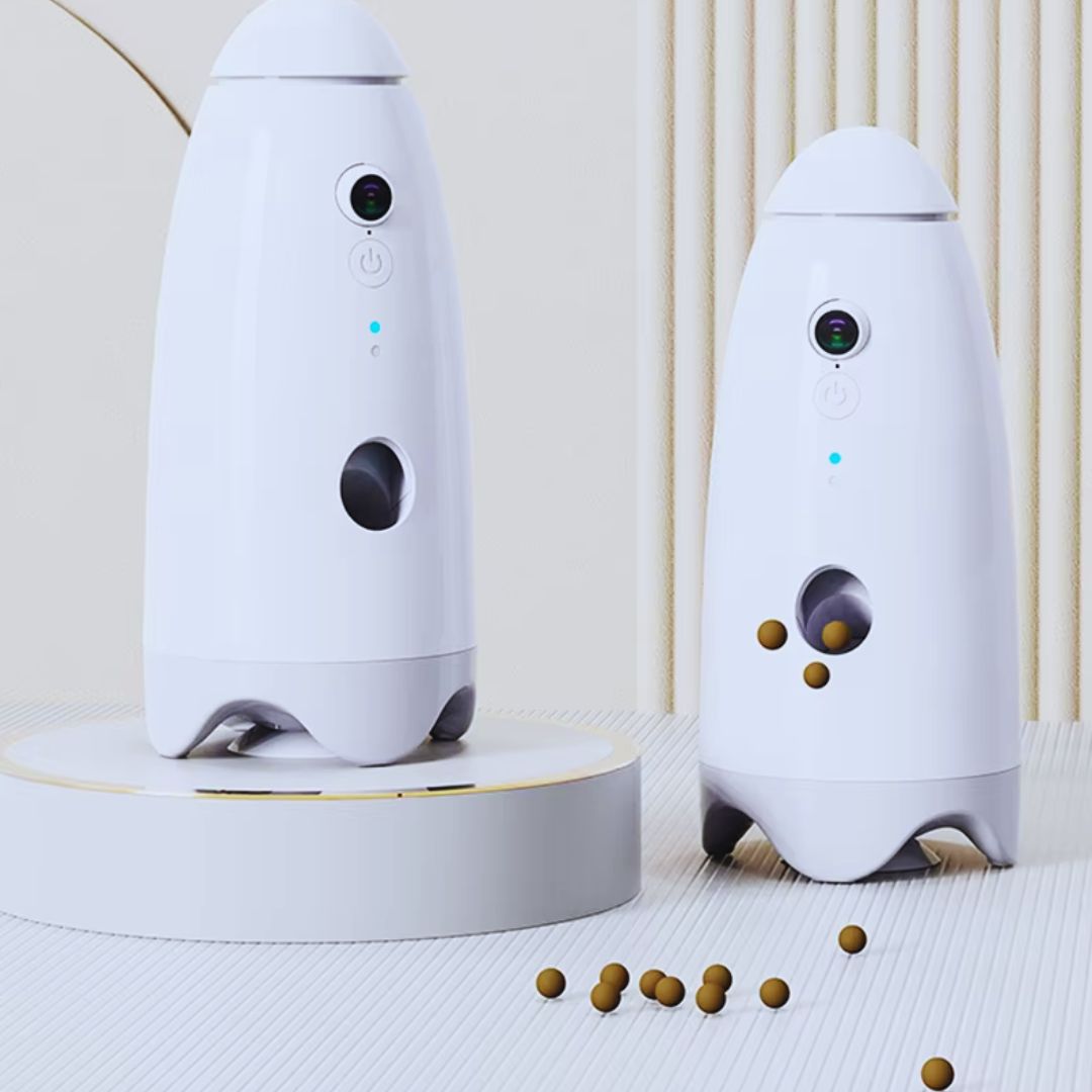 Smarte Haustierkamera mit Leckerli-Spender und WLAN