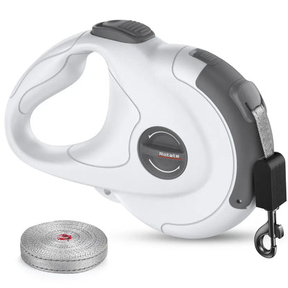 Automatischer Hundeleinen-Retriever mit Rotationsmechanismus – 5m Flexi Leine für Hunde