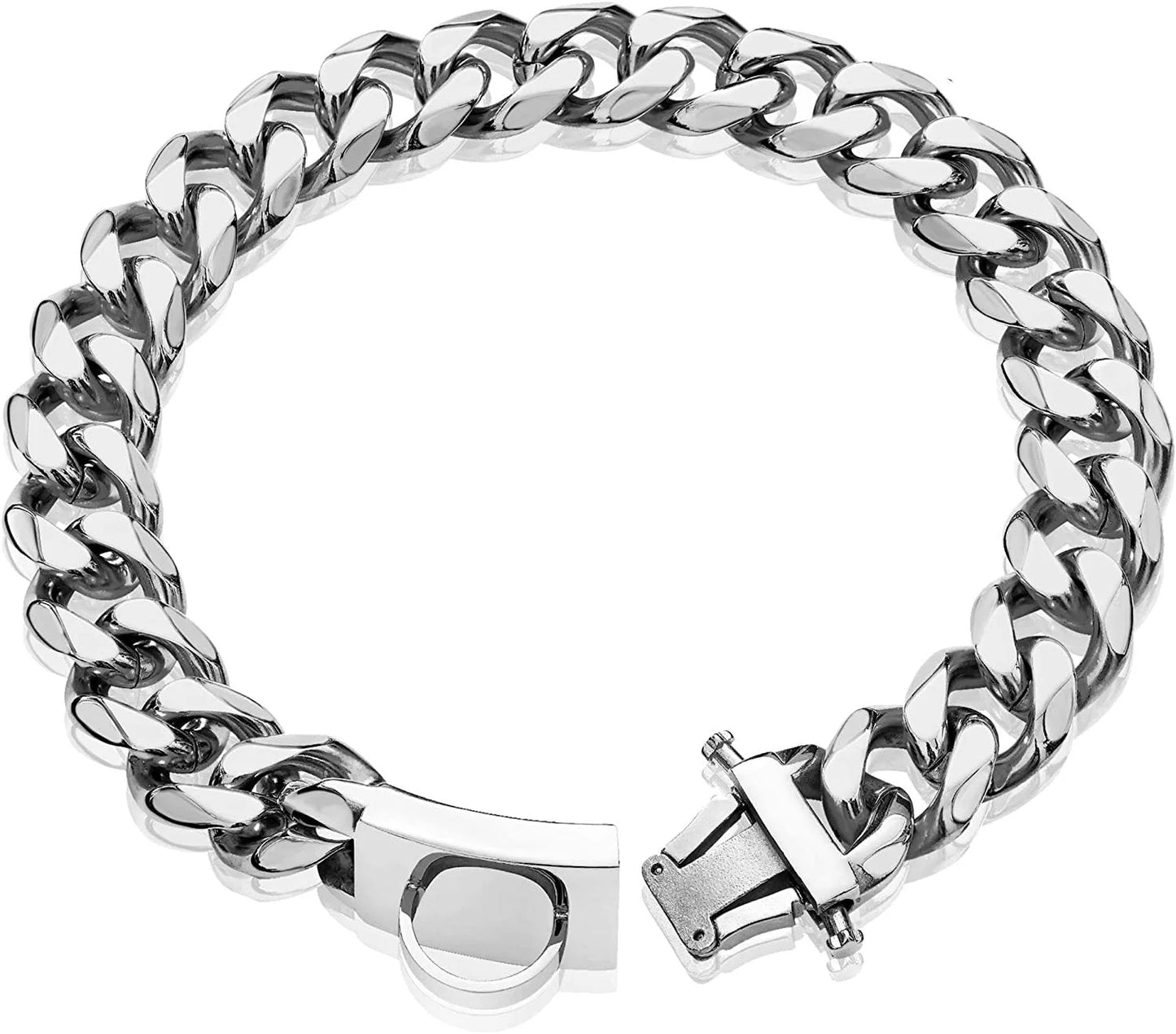 Hundehalsband Goldkette