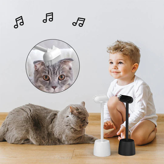 Innovative Massagebürste für Haustiere