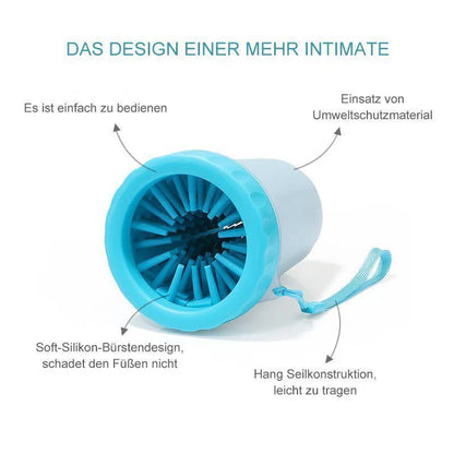 Tragbarer Pfotenreiniger Für Haustiere
