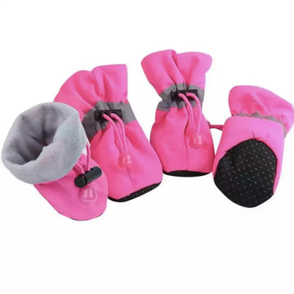 Hunde Pfotenschuhe für den Winter