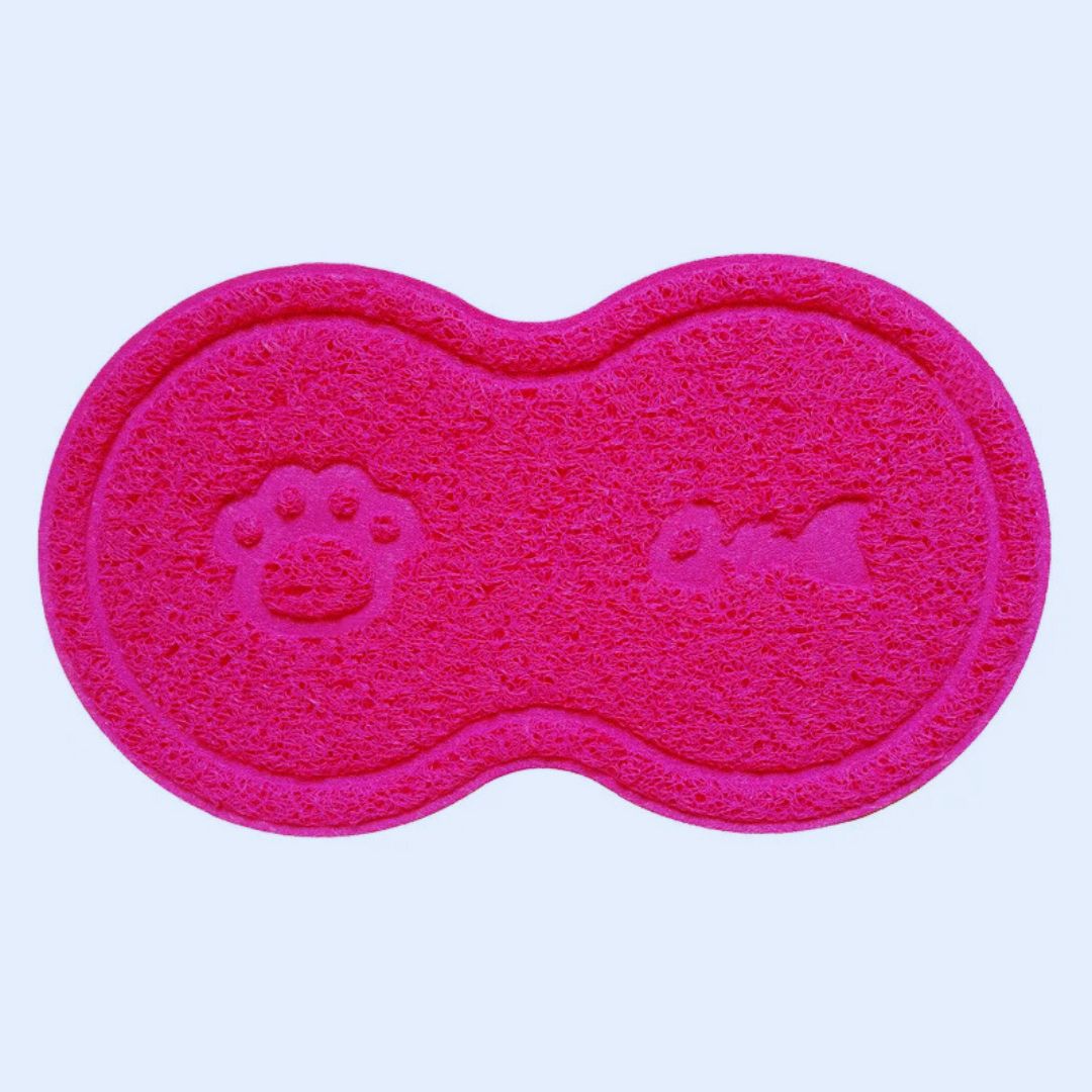 Hund  katze Futter Matte Anti Rutsch silikon 2in1 Futterstation