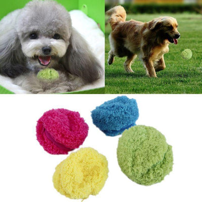 Selbstrollendes Hundespielzeug