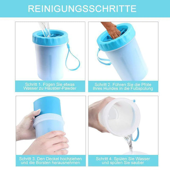 Tragbarer Pfotenreiniger Für Haustiere