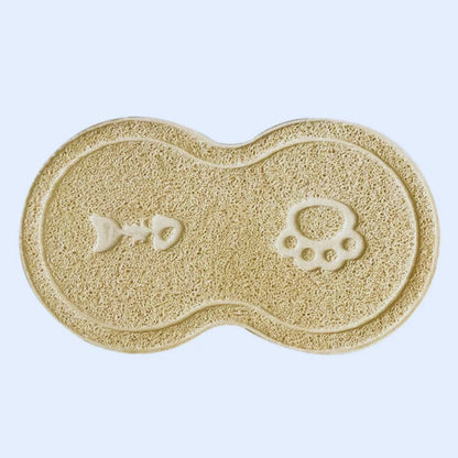 Hund  katze Futter Matte Anti Rutsch silikon 2in1 Futterstation