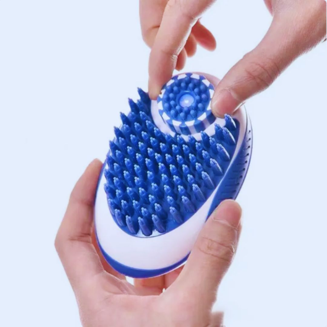 Haarpflegebürste Für Haustiere Mit Shampoospender
