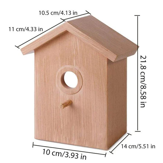 Fenster-Vogelhaus Mit Saugnäpfen
