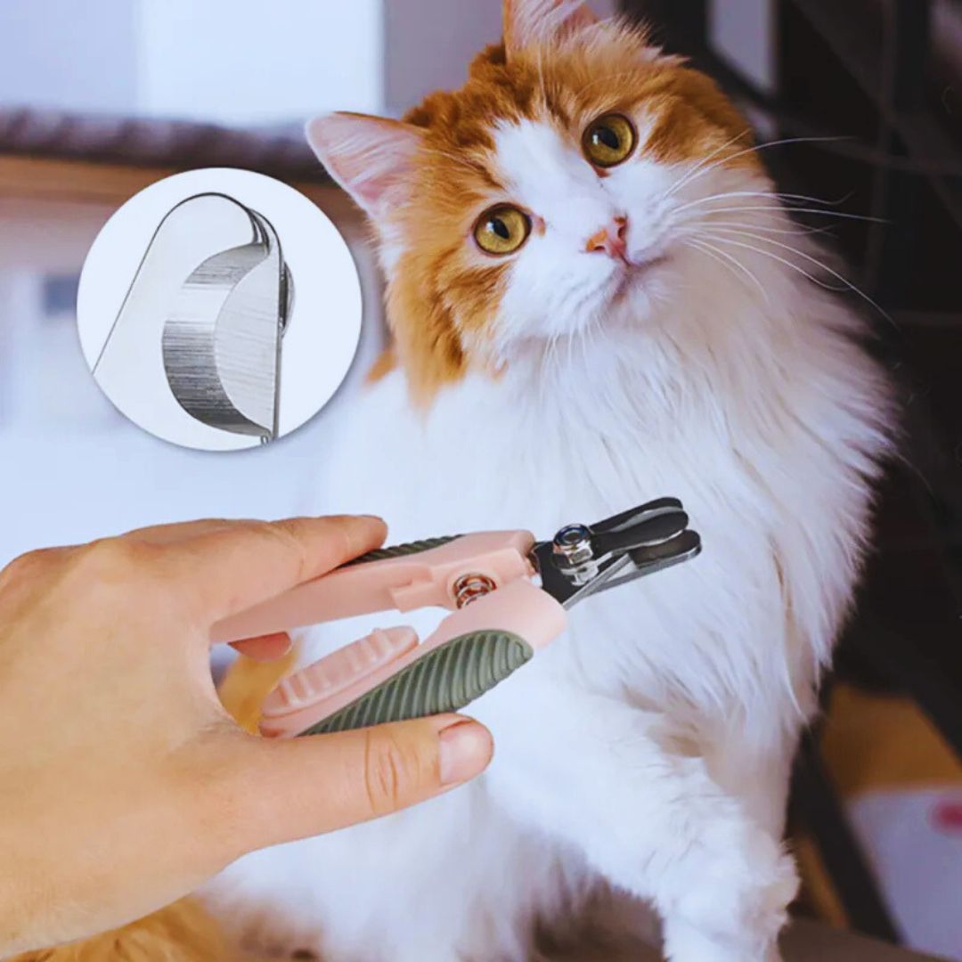 Ergonomischer Nageltrimmer für Katzen und Hunde – 3 Farben