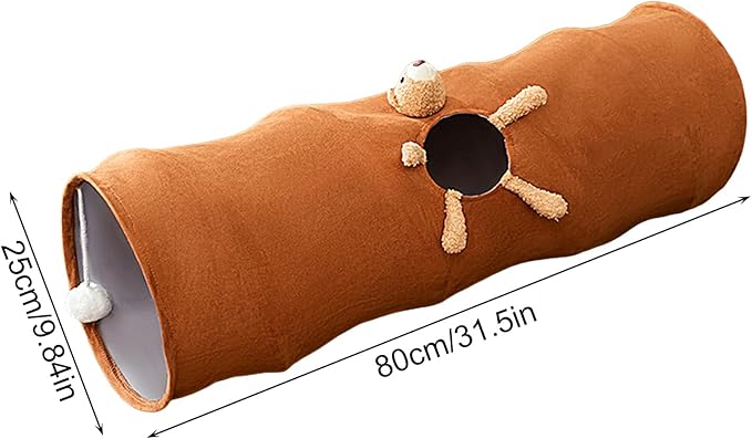 Faltbarer Katzen Spieltunnel