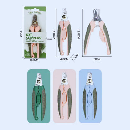 Ergonomischer Nageltrimmer für Katzen und Hunde – 3 Farben