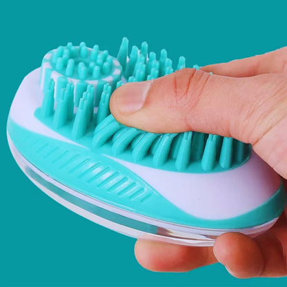 Haarpflegebürste Für Haustiere Mit Shampoospender