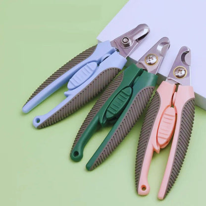 Ergonomischer Nageltrimmer für Katzen und Hunde – 3 Farben