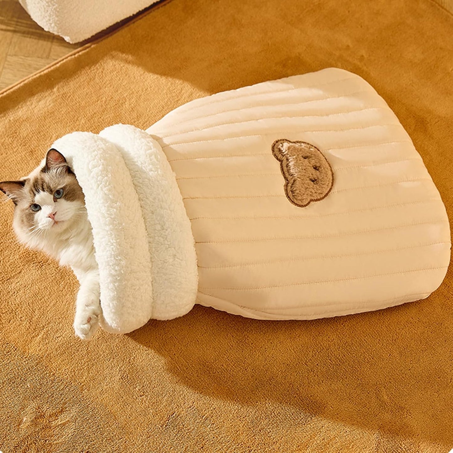 Bequemes Katzen Schlafsack