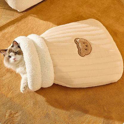 Bequemes Katzen Schlafsack