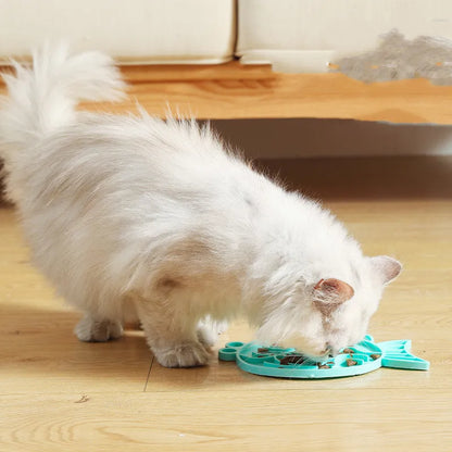 Haustier Spielzeug mit Futterrätsel - Fisch Design Interaktiv und Stressreduzierend für Hunde und Katzen