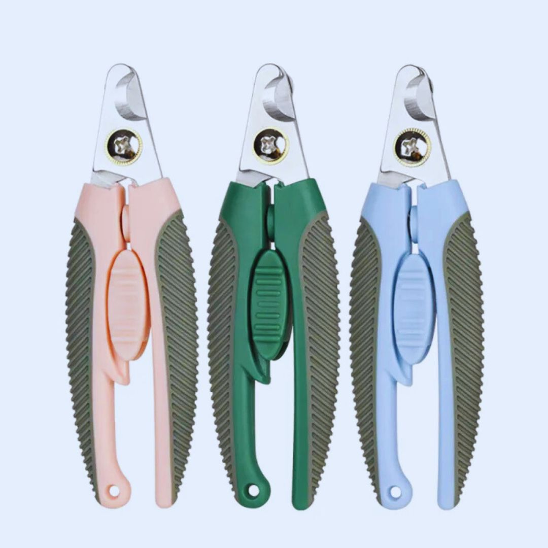 Ergonomischer Nageltrimmer für Katzen und Hunde – 3 Farben