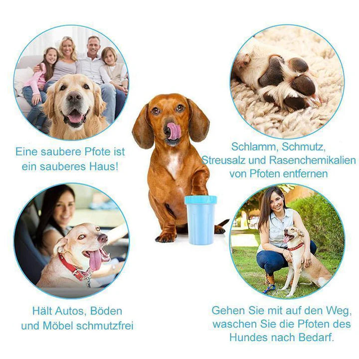 Tragbarer Pfotenreiniger Für Haustiere