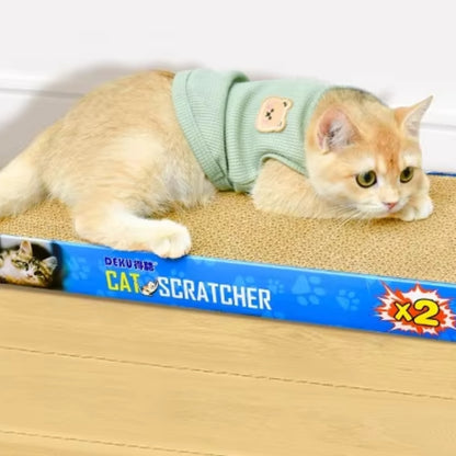 Kratzbrett für Katzen mit Ersatzpads Nachhaltiges Wellpappe Design