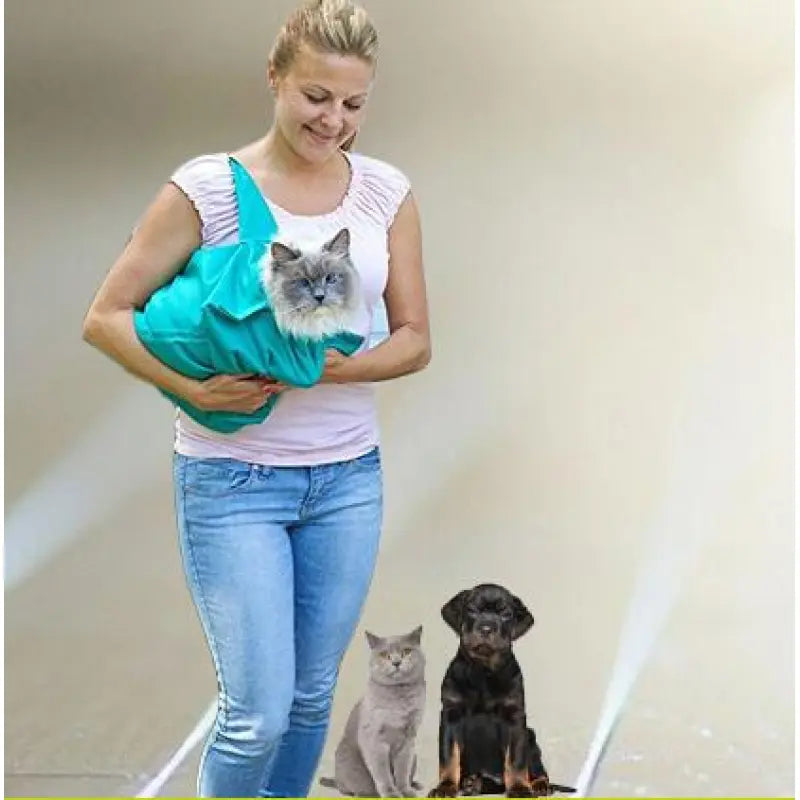Hundetragetasche Im Sling-Design – Bequeme Tragehilfe für Kleine Hunde und Haustiere