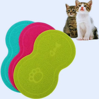 Hund  katze Futter Matte Anti Rutsch silikon 2in1 Futterstation