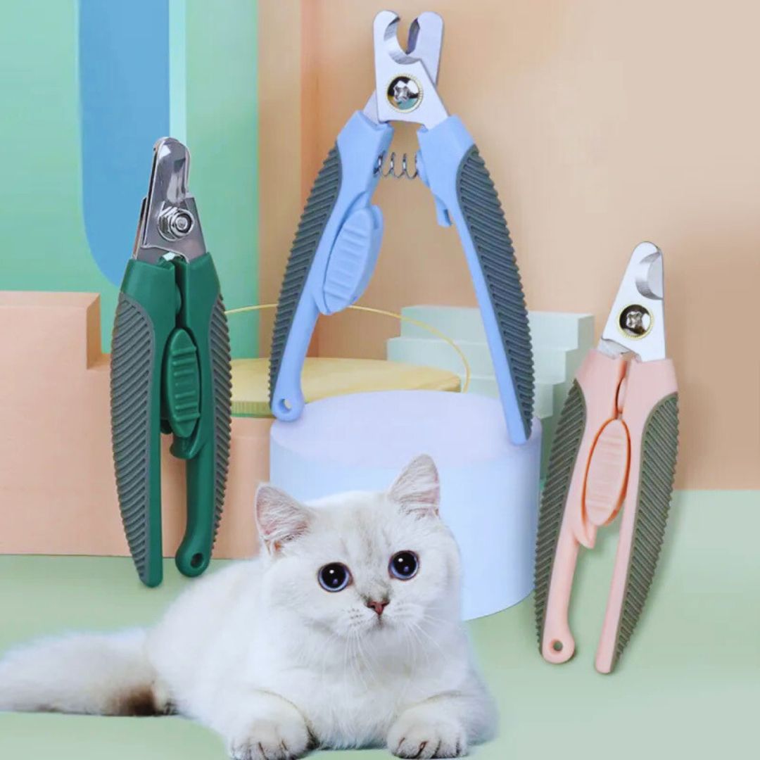 Ergonomischer Nageltrimmer für Katzen und Hunde – 3 Farben