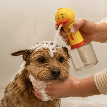 Automatic Duck – Schaumsprühgerät für Haustiere