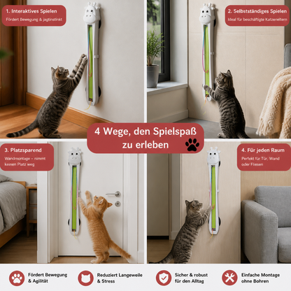 Automatisches Katzenspielzeug für interaktives und selbstständiges Spielen