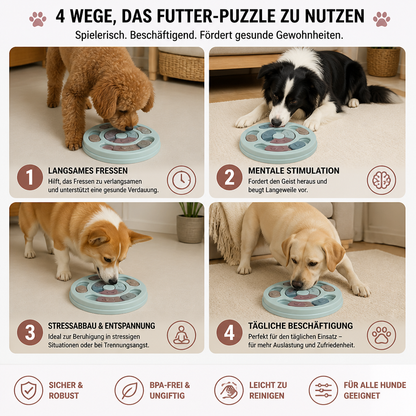 Interaktives Futter Puzzle für Hunde